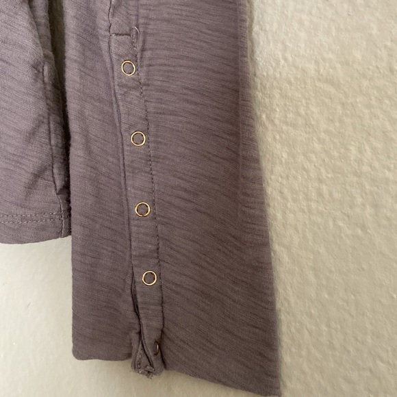 NATION Ltd Tee Bundle Long Sleeve, Size Small, a Navy Blue and a Tan - Picture 6 of 13